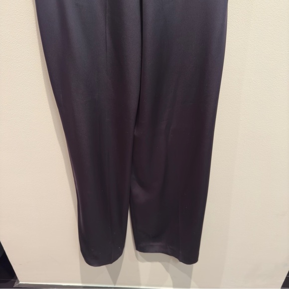 Aritzia Wilfred Clarisse Satin Wide Leg Trouser Pants Size 2 - Picture 8 of 10